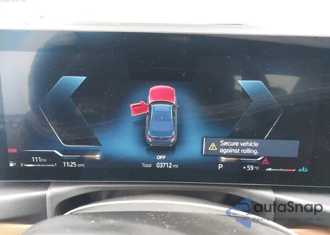 2025 BMW 330I xDrive from USA, damaged, VIN 3MW89CW00S8F46854